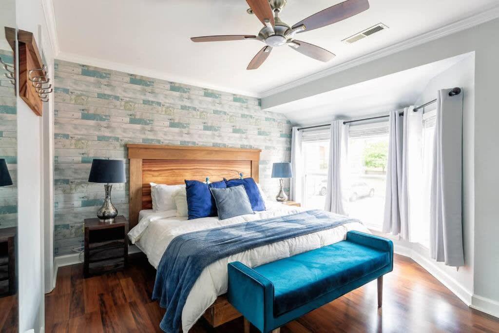 Walk To Broadway Charming Modern Historic Townhome Nashville Eksteriør billede
