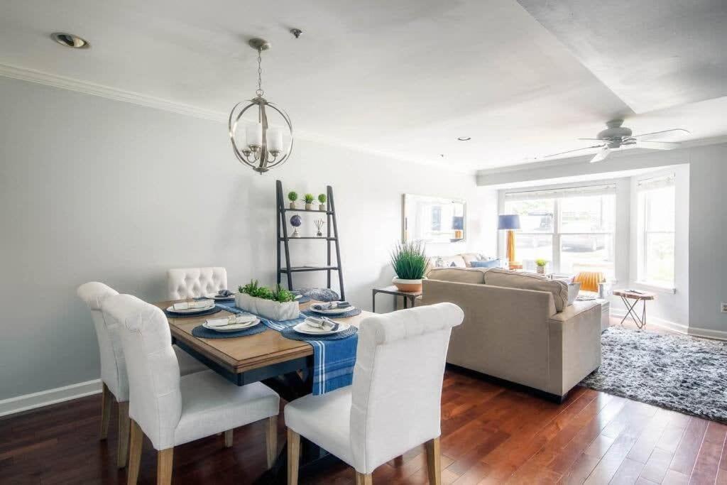Walk To Broadway Charming Modern Historic Townhome Nashville Eksteriør billede